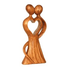 Wooden Abstract Sculpture Love Of My Life 