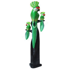 Wood Green Crested Cockatoo Family 100 cm