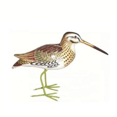 Wooden Greenshank Bird 35 cm