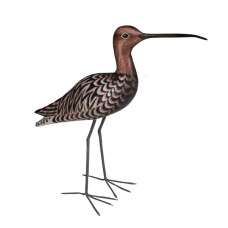 Wood Standing Bird Godwit 35 cm