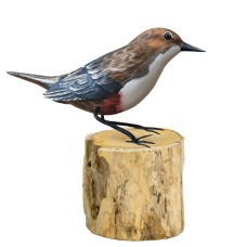 Wooden Dipper Bird On Base 18 cm