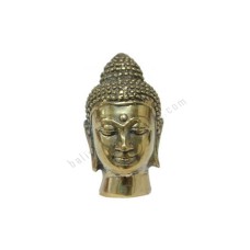 Bronze Golden Silver Mini Buddha Head 5 cm