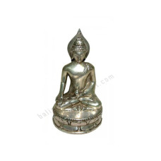 Bronze Buddha Earth Touching Statue 15 cm