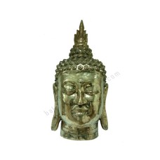 Bronze Golden Silver Thai Buddha Head Statue 100 cm