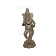 Bronze Antique Look Standing Ganesh Statue 35 cm