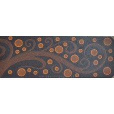 Canvas Dots Art Painting Abstract Black Brown Tree