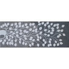 Canvas Dots Art Painting Grey White Three