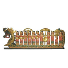 Hanging Golden Dragon Boat Procession 80 cm