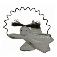 Wood White Angel 8 cm