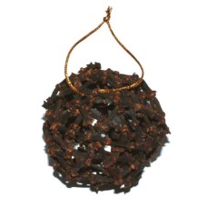 Hanging Woven Clove Ball Ornament Diameter 17 cm