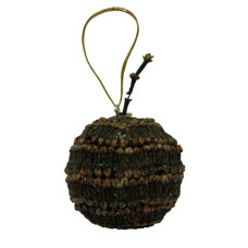 Hanging Orange Woven Clove 7 cm