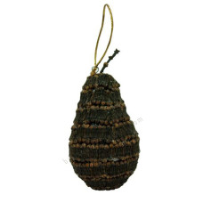 Hanging Pear Woven Clove 11 cm