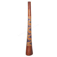 Wood Didgeridoo Aborigine Painted 130 cm