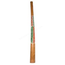 Wooden Didgeridoo Aborigine Painted Multi Color 130 cm