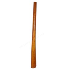 Wooden Didgeridoo Natural Brown 130 cm