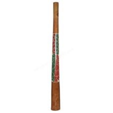 Wooden Didgeridoo Aborigine Multi Color Painted 130 cm