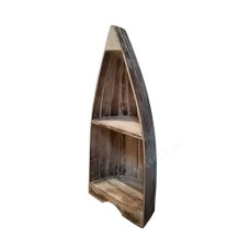 Wooden Rustic Boat Display Stand 97 cm