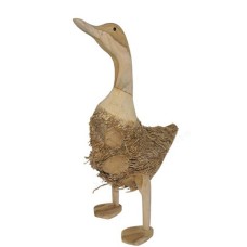 Bamboo Root Natural Brown Duck 45 cm