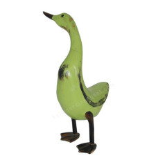 Wood Duck Looking Aside Light Green 45 cm