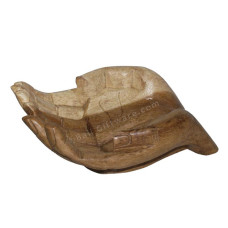 Wood Grain Finish Double Hand Bowl 15 cm