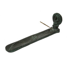 Resin Black Buddha Incense Holder 29 cm