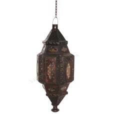 Moroccan Hanging Lamp Black 60 cm