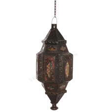 Moroccan Lamp Black 60 cm