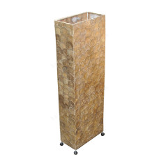 Rectangular Lamp Gold Capiz 150 cm