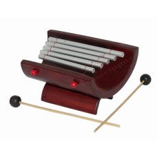 Red Bamboo Aluminum Xylophone 18 cm