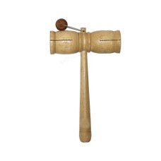Wooden Natural Percussion Instrument 17 cm