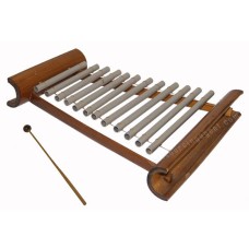 Natural Bamboo Aluminum Xylophone 35 cm
