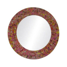 Mosaic Mirror Rainbow Purple Yellow 50 cm