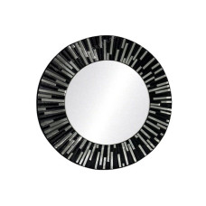 Mosaic Mirror Black Clear 40 cm