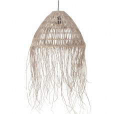 Palm Leaf Pendant Lampshade Natural 80 cm