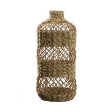 Woven Straw Grass Lantern Shade Natural 75 cm