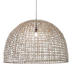 Woven Straw Grass Pendant Lampshade Natural 85 cm