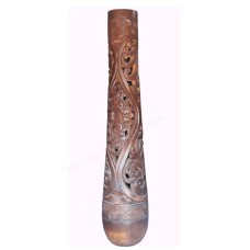 Natural Brown Carved Palm Trunk 200 cm