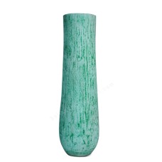 Palm Trunk Painted Green Wash 100 cm