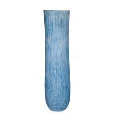 Palm Trunk Painted Blue Wash 100 cm