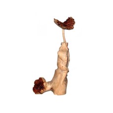 Parasite Wood Frog With Umbrella 30 cm