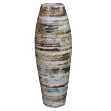 Brown Grey Vase With Banana Bark 100 cm