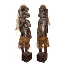 Couple Primitive Wearing Skirt 50 cm