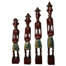 Wood Primitive Tanimbar Set 40 cm