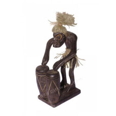 Wood Primitive With Double Drum 20 cm