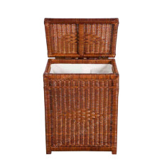 Rattan Rectangular Storage With Handles
