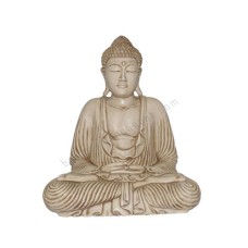 Resin Ivory Serenity Buddha Statue 40 cm