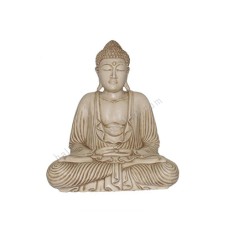 Resin Ivory Serenity Buddha Statue 30 cm