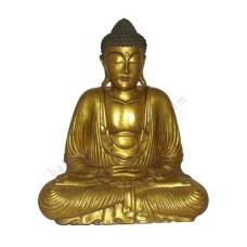 Resin Golden Serenity Buddha Statue 55 cm