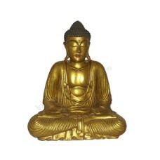 Resin Golden Serenity Buddha Statue 40 cm