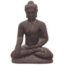 Stone Buddha Earth Touching Garden 50 cm